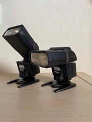 Set: 2xNissin i60A flitsers + Nissin Air Commander