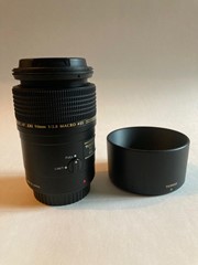 Tamron 90mm Macro lens + Sigma ringflitser 