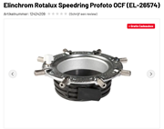 Elinchrom Rotalux Speedring Profoto OCF (EL-26574)