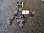 Sony A6600 met 5 lenzen, waarvan 3 x f1.4