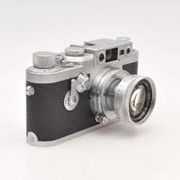 Leica IIIG + 50mm 2.0 summicron m39 Zeer Goede Sta