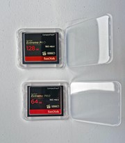 Compact flash kaarten met houder