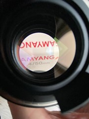 Samyang f1.4/50mm AS UMC voor Pentax