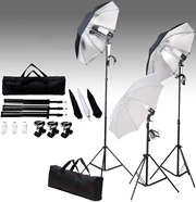 Complete Fotostudio Verlichting Set met Statieven 