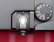 Leica M6 body met grip en originele draagriem