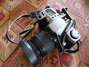 Analoge spiegelreflex fotocamera Canon EOS 500N 
