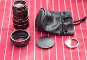 Leica 2.8/90mm Tele-Elmarit-M, UV filter, ZK,pouch