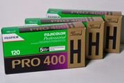 5 pack Fuji Pro 400H 120-spoel