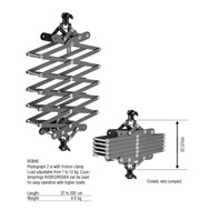 FOBA prof. Zwitsers plafondrail set