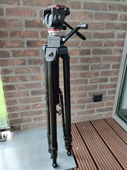 Manfrotto 475B Pro Geared Tripod – als nieuw