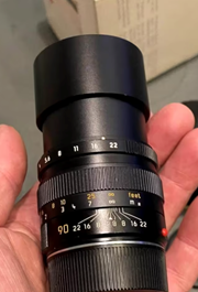 Leica Elmarit-M 90mm/2.8, meetzoekerlens
