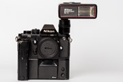Nikon F3 body zwart met extra's