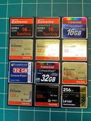 CompactFlash cards