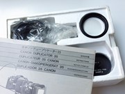 Canon  Autobellows en Canon Duplicator NOS