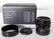 Voigtlander Apo F2 28mm Nikon Z nieuw
