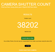 Nikon D3x - 38.202 clicks