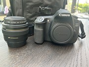 Canon eos 60D set met Lens EF 50mm Nieuwstaat