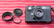 Leica CL analoog met Summicron 2.0 40mm + UV + ZK 