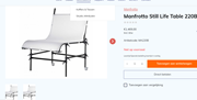 Manfrotto opnametafel