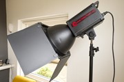 Multiblitz Ministudio-flitskop met statief en lich