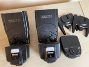 Set: 2xNissin i60A flitsers + Nissin Air Commander