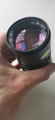 De Olympus OM Zuiko MC Auto-T 135mm f/2.8