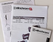2 x Elinchrom Style RX 300 studioflitser in koffer