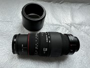 Sigma lens 70-300 mm met teleconvertor 1,7x