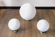 Diffuusbollen 30 cm en 50 cm