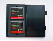 Compact flash kaarten met houder