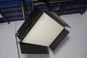 flitsinstallatie voor reklamefotograaf