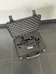 Manfrotto 303SPH panoramakop met Peli 1500-koffer
