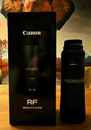 Canon RF 800mm f/11 IS STM objectief