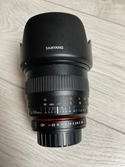 Samyang f1.4/50mm AS UMC voor Pentax