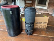 Nikon 200mm f/4D IF-ED AF Micro