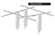 FOBA prof. Zwitsers plafondrail set