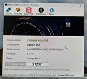Canon 6D met slechts 21.237 clicks!