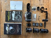 Fujifilm XT-3 + 16,23 en 50 mm WR objectieven + ex