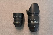 Set Nikon D800 met Nikkor prime- en telelens