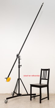 studioboom lichtstatief en 2 lampstatieven