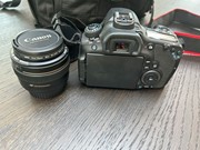 Canon eos 60D set met Lens EF 50mm Nieuwstaat