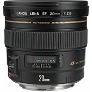 Canon groothoeklens EF 20mm 1:2.8 USM