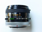 Canon FD 50mm 1:1,8 SC IZGST