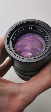 Leica Elmarit-R 90mm f/2.8 met Kipon EOS adapter