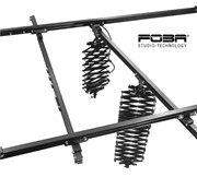 FOBA prof. Zwitsers plafondrail set