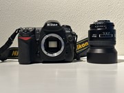 Nikon D200 + Nikon 85mm f/1.8D portretlens 