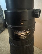 AF-S Nikon 500mm 4.0 VR lens met accessoires