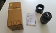 Nikon AF-S 105mm f/2.8G VR Micro macro lens