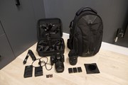 Complete set: Canon 77D, 2 lenzen, gimbal, ND, tas