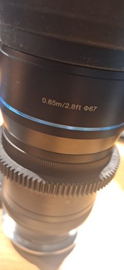 Sirui anamorphic 1.33 35 mm 1.8 Nikon Z vatting